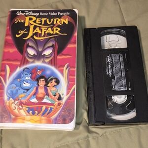 The Return of Jafar VHS 1994 Walt Disney Clamshell Black Diamond